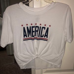 White america tshirt